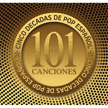 LAS 101 CANCIONES - CINCO DECADAS DE POP ESPA&Ntilde;OL NUEVO PRECINTADO