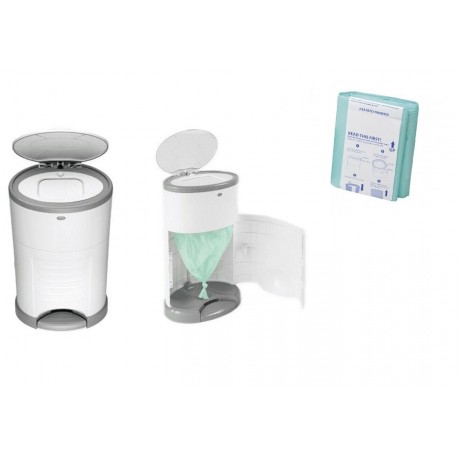 Contenedor de pa&ntilde;ales Korbell + recarga T-KOR-M250DS Cubo para Pa&ntilde;ales