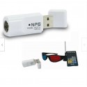 REAL HDTV NANO Sintonizador de televisi&oacute;n Externo para PC con Gafas 3D