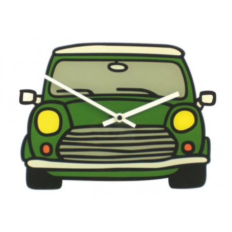 SAN IGNACIO RELOJ DE PARED COCINA COCHE MINI VERDE