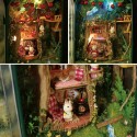 Box Theatre Forest Rhapsody - 4001 - Kit de casa de madera con muebles
