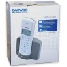 Daewoo Teléfono Inalambrico Dect DTD-1350 Identificador de Llamadas Color Blanco