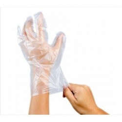 5.000 GUANTES POLIETILENO DESECHABLES RESISTENTES SANITARIOS QUIMICOS HIGIENICOS