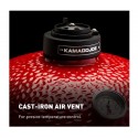 Kamado Joe&reg; Cl&aacute;sico Joe I Barbacoa de carb&oacute;n de cer&aacute;mica en Rojo Fuego