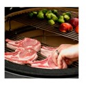 Kamado Joe&reg; Cl&aacute;sico Joe I Barbacoa de carb&oacute;n de cer&aacute;mica en Rojo Fuego