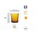 Duralex Lys Vermeil 1010DC04A0111. Pack de 2 Juegos de 4 vasos (cristal, 160 ml)