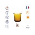 Duralex Lys Vermeil 1010DC04A0111. Pack de 2 Juegos de 4 vasos (cristal, 160 ml)