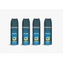 Babaria - 4 X Desodorante Spray Splash, Protege e Hidrata, Sin Aluminio