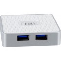 T'nB HUB4USB3 Nodo - Concentrador USB 3.0 (3.1 Gen 1) Type-A, 5000 Mbit/s